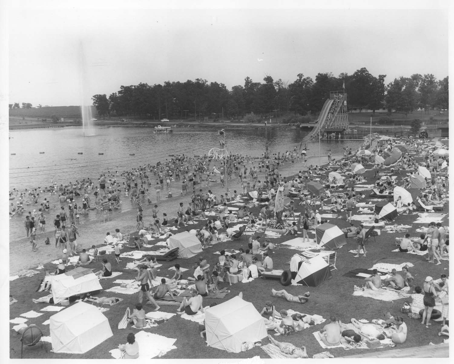 Lake of the Woods Beach and Waterslide Clio